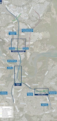 Homes hit by massive highway plans